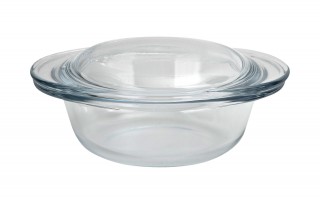 Naczynie żaroodporne z pokrywką okrągłe 0,25 L Mini Simax