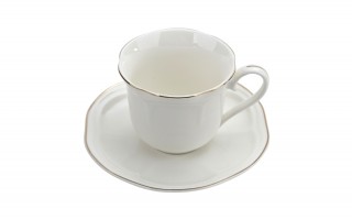 Komplet 2 filiżanek 250 ml + spodki Atlanta