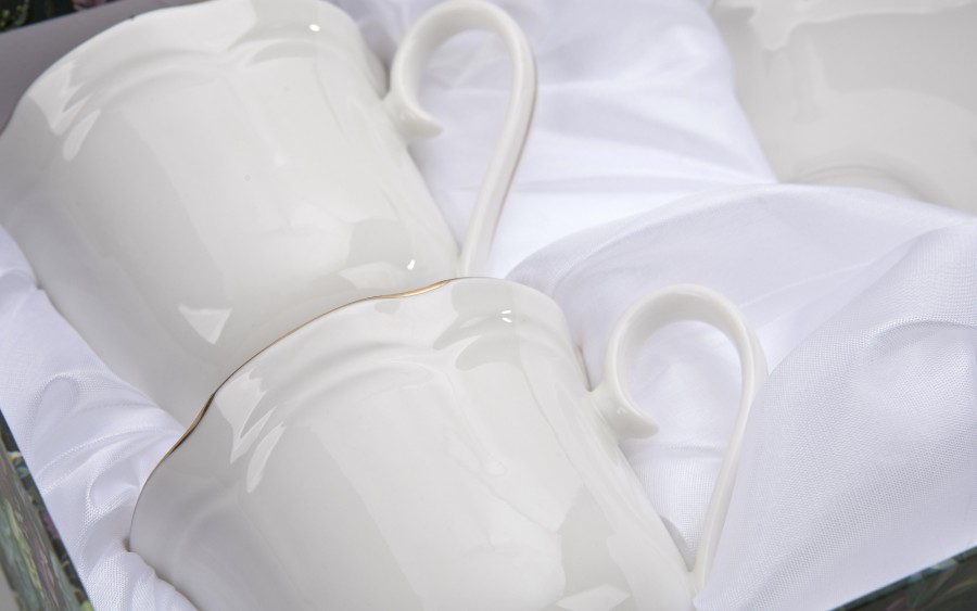 Komplet 2 filiżanek 250 ml + spodki Atlanta