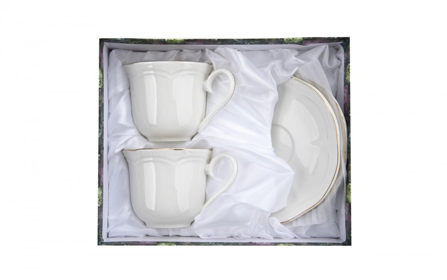 Komplet 2 filiżanek 250 ml + spodki Atlanta