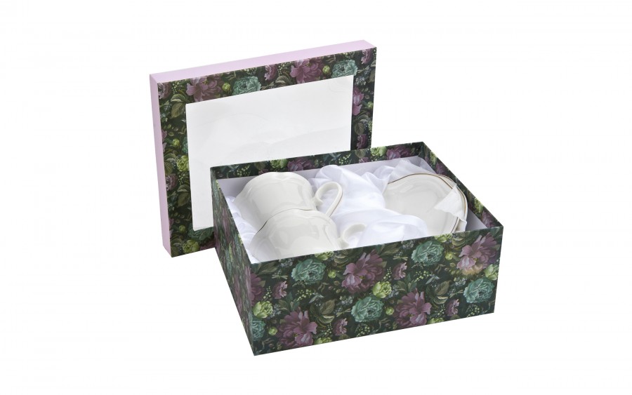 Komplet 2 filiżanek 250 ml + spodki Atlanta