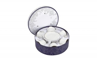 Komplet 6 filiżanek 250 ml + spodki Atlanta