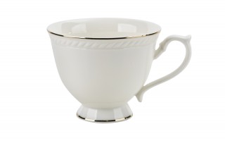 Komplet 2 filiżanek 220 ml + spodki Dominica