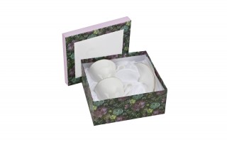 Komplet 2 filiżanek 220 ml + spodki Dominica