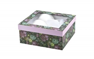 Komplet 2 filiżanek 220 ml + spodki Dominica