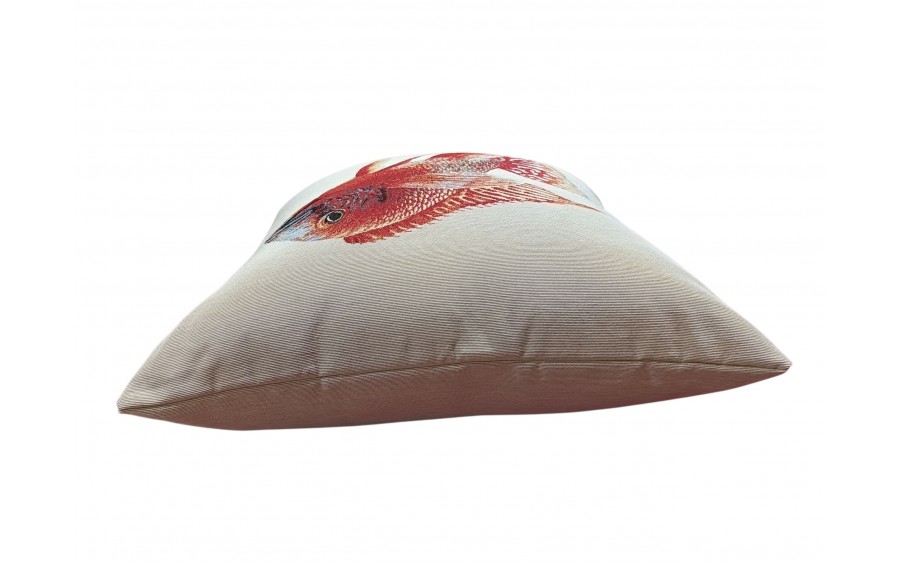 Poszewka dekoracyjna 45x45 cm Ryba Czerwona Gobelinowa Premium