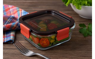 Pojemnik żaroodporny z pokrywką 0,5 L Simax