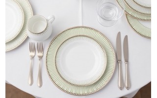 Serwis obiadowy dla 12 osób 44 el. Yvonne Nimfa H115