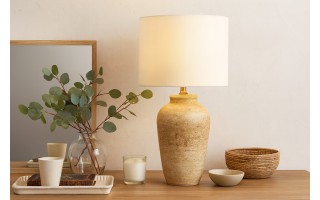 Lampa z kloszem i podstawą cementową AP170440