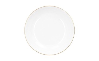 Komplet talerzy dla 6 osób 18 el. City Złote B326