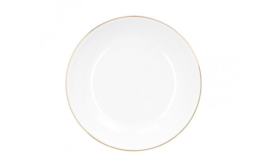 Komplet talerzy dla 6 osób 18 el. City Złote B326