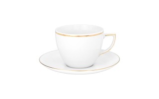 Serwis do kawy dla 12 osób 39 el. City Złote B326