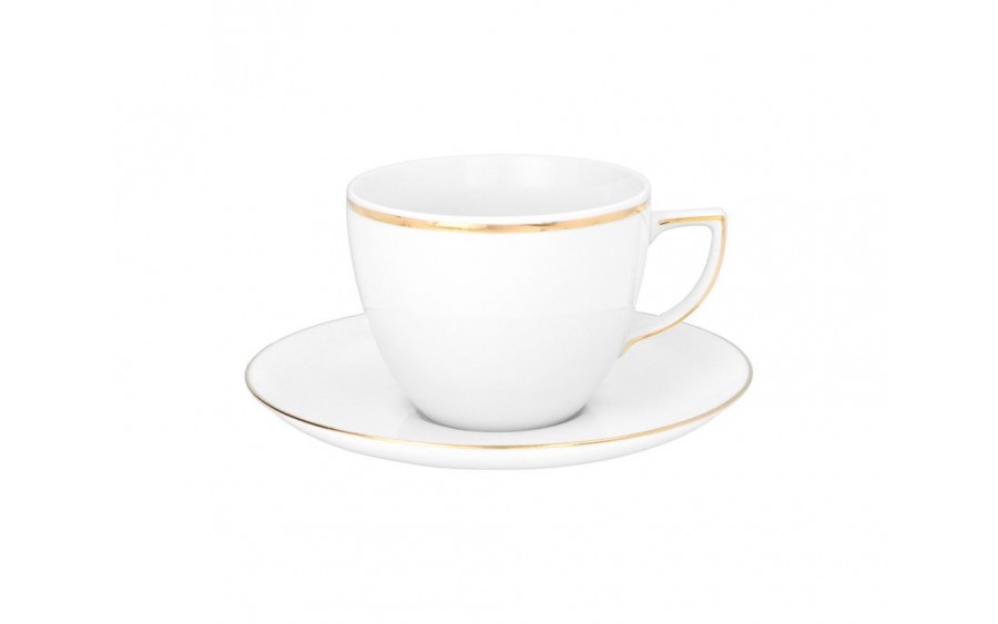 Serwis do kawy dla 12 osób 39 el. City Złote B326