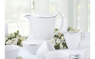 Serwis do kawy dla 12 osób 39 el. Akcent Platynowa Linia 9718