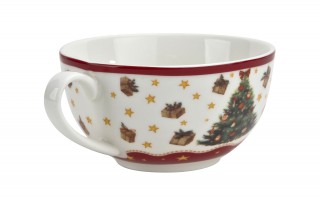 Filiżanka z dzbankiem i zaparzaczem Tea for One Christmas Tree 3