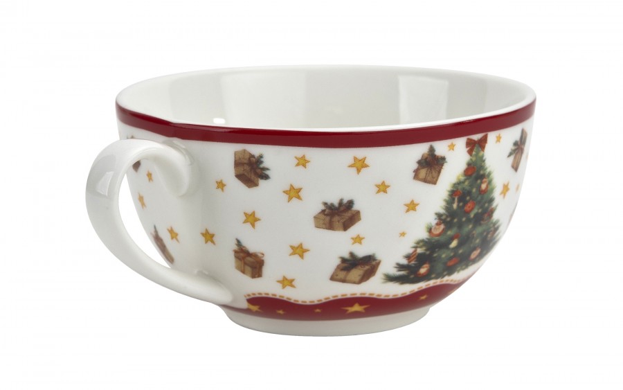 Filiżanka z dzbankiem i zaparzaczem Tea for One Christmas Tree 3