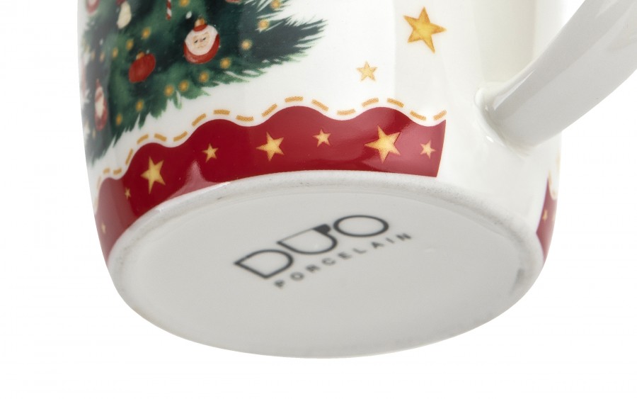 Kubek porcelanowy 400 ml Christmas Tree 3