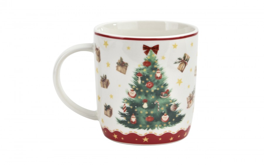 Kubek porcelanowy 400 ml Christmas Tree 3