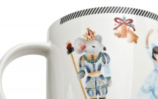 Kubek porcelanowy 400 ml Christmas Nutcracker