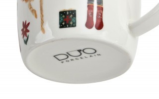 Kubek porcelanowy 400 ml Christmas Nutcracker