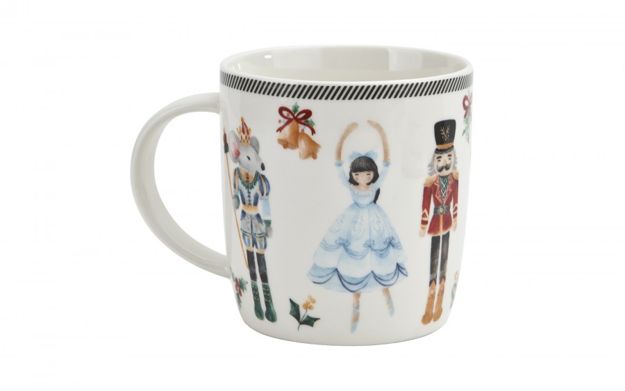 Kubek porcelanowy 400 ml Christmas Nutcracker
