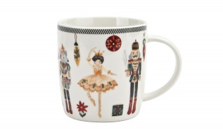 Kubek porcelanowy 400 ml Christmas Nutcracker