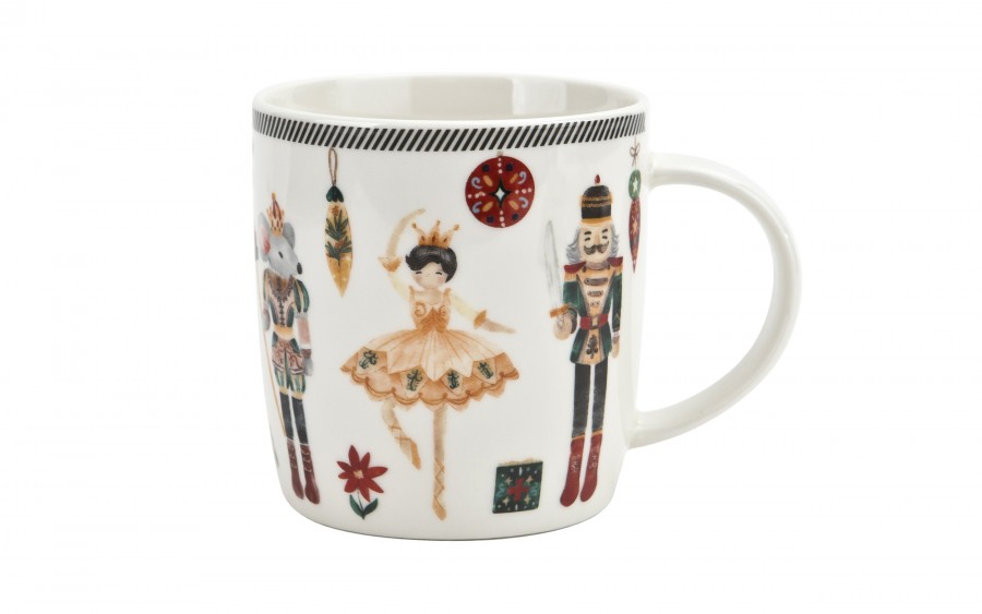 Kubek porcelanowy 400 ml Christmas Nutcracker