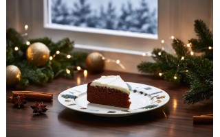 Komplet 2 talerzy deserowych 19 cm Christmas Nutcracker