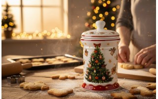 Pojemnik na ciastka 800 ml Christmas Tree 3