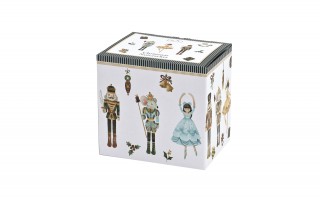 Filiżanka z dzbankiem i zaparzaczem Tea for One Christmas Nutcracker