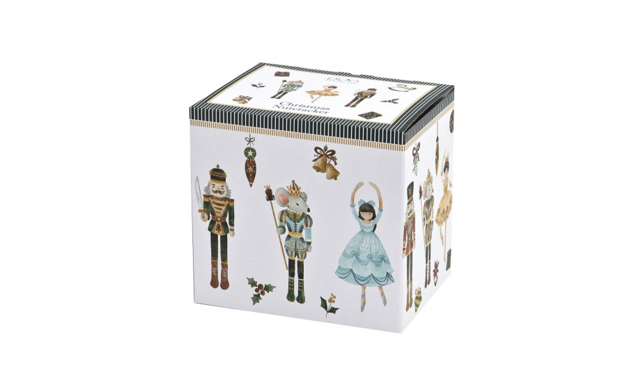 Filiżanka z dzbankiem i zaparzaczem Tea for One Christmas Nutcracker