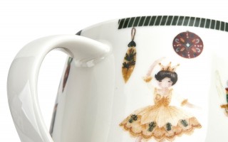 Kubek baryłka 430 ml Christmas Nutcracker