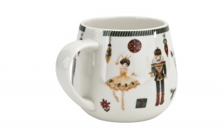 Kubek baryłka 430 ml Christmas Nutcracker