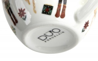 Komplet 2 filiżanek 270 ml + spodki Christmas Nutcracker