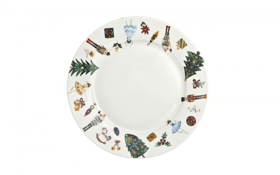 Talerz płytki 27 cm Christmas Nutcracker