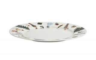 Talerz płytki 27 cm Christmas Nutcracker