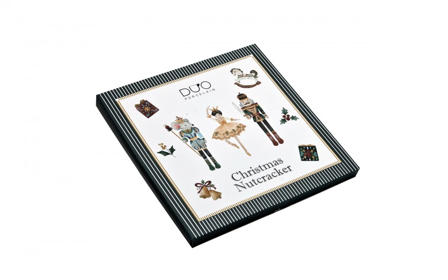 Talerz płytki 27 cm Christmas Nutcracker