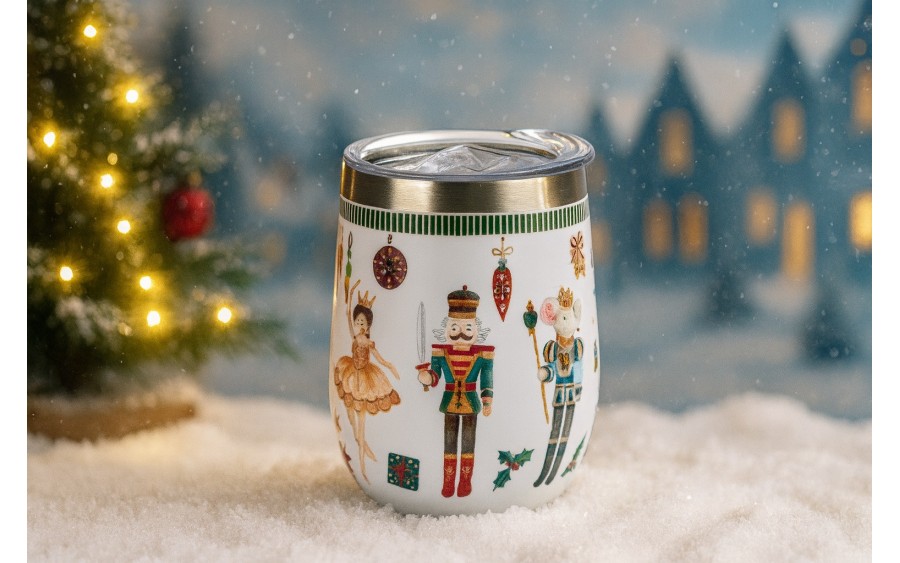 Kubek termiczny 330 ml Christmas Nutcracker