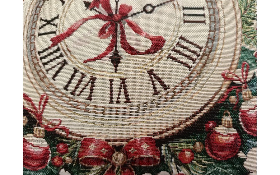 Poszewka dekoracyjna 45x45 cm Zegar Gobelinowa Premium