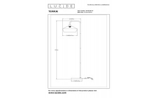Lampa podłogowa Yunkai 10713/28/72