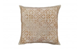 Poszewka dekoracyjna 45x45 cm Złoty ornament