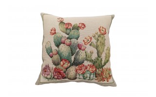 Poszewka dekoracyjna 45x45 cm Opuncja Gobelinowa Premium