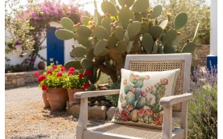 Poszewka dekoracyjna 45x45 cm Opuncja Gobelinowa Premium