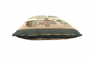 Poszewka dekoracyjna 45x45 cm Statek Gobelinowa Premium