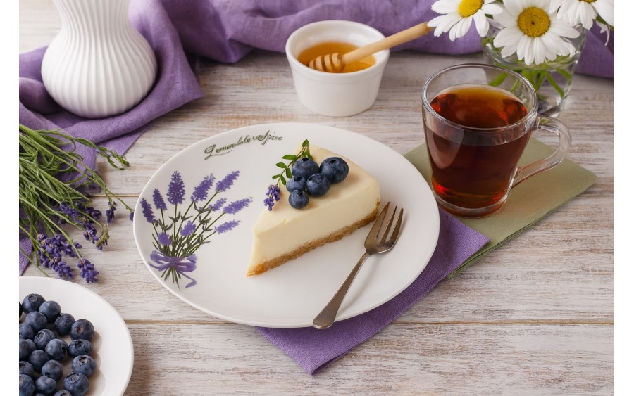 Talerz deserowy 16,5 cm Boss Lawenda