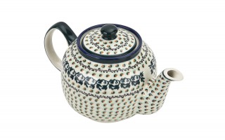 Czajnik ceramiczny 1 L Bolesławiec Dekor 1165A