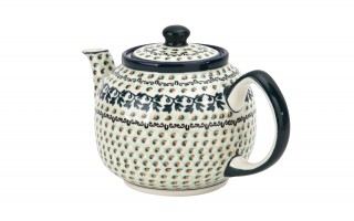Czajnik ceramiczny 1 L Bolesławiec Dekor 1165A