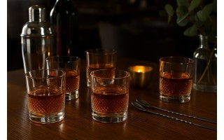 Kpl. 6 szklanek do whisky 340 ml Elegante Bohemia