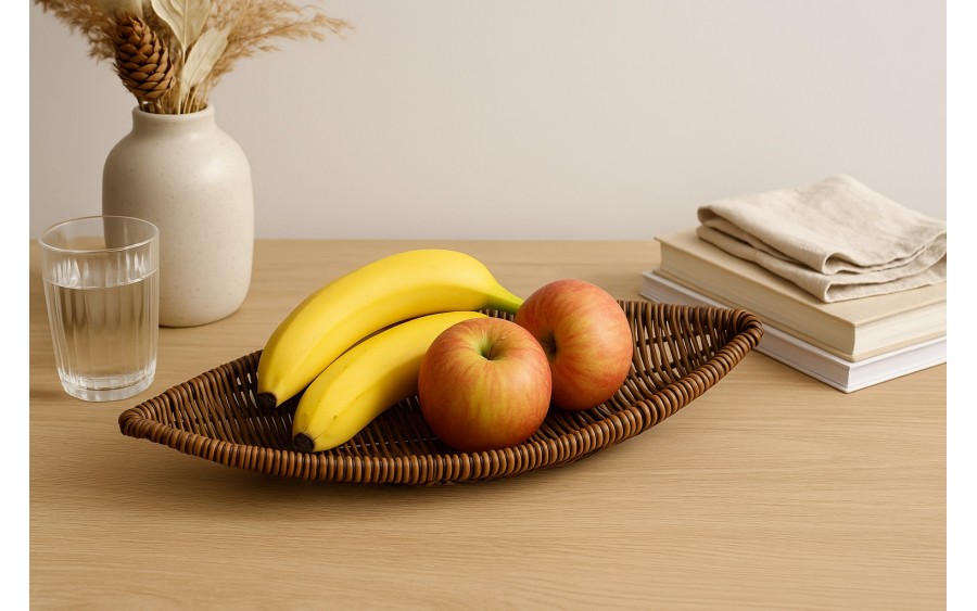 Koszyk ozdobny 30x15x5 cm Cove brąz