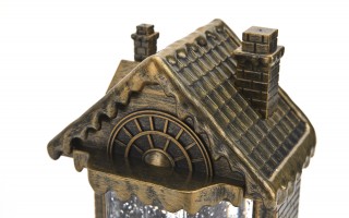 Lampion świąteczny Domek Led